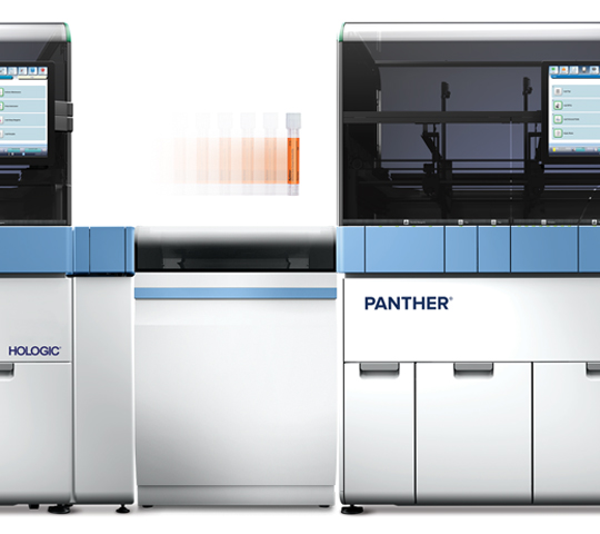 Panther® Trax da Hologic em fundo branco