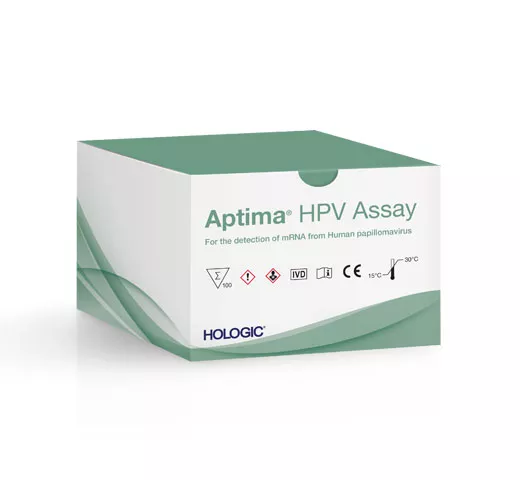 Ensaio Aptima® HPV em fundo branco