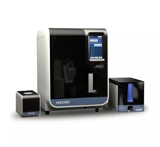 Processador ThinPrep® Genesis™ em fundo branco