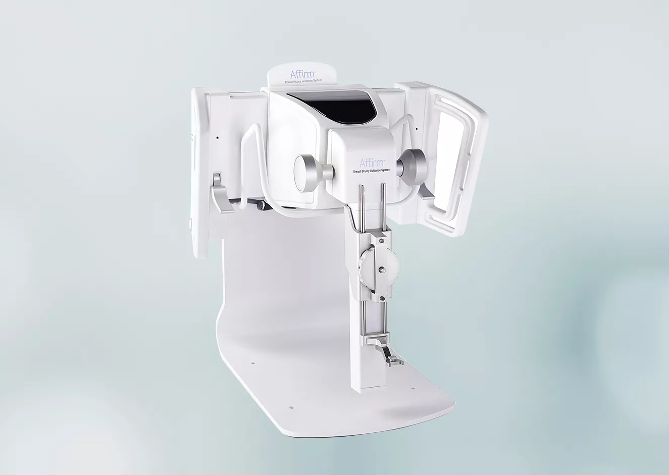 Dispositivo médico num fundo de laboratório