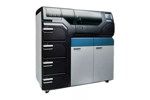 Dispositivo Hologic ThinPrep sobre um fundo branco