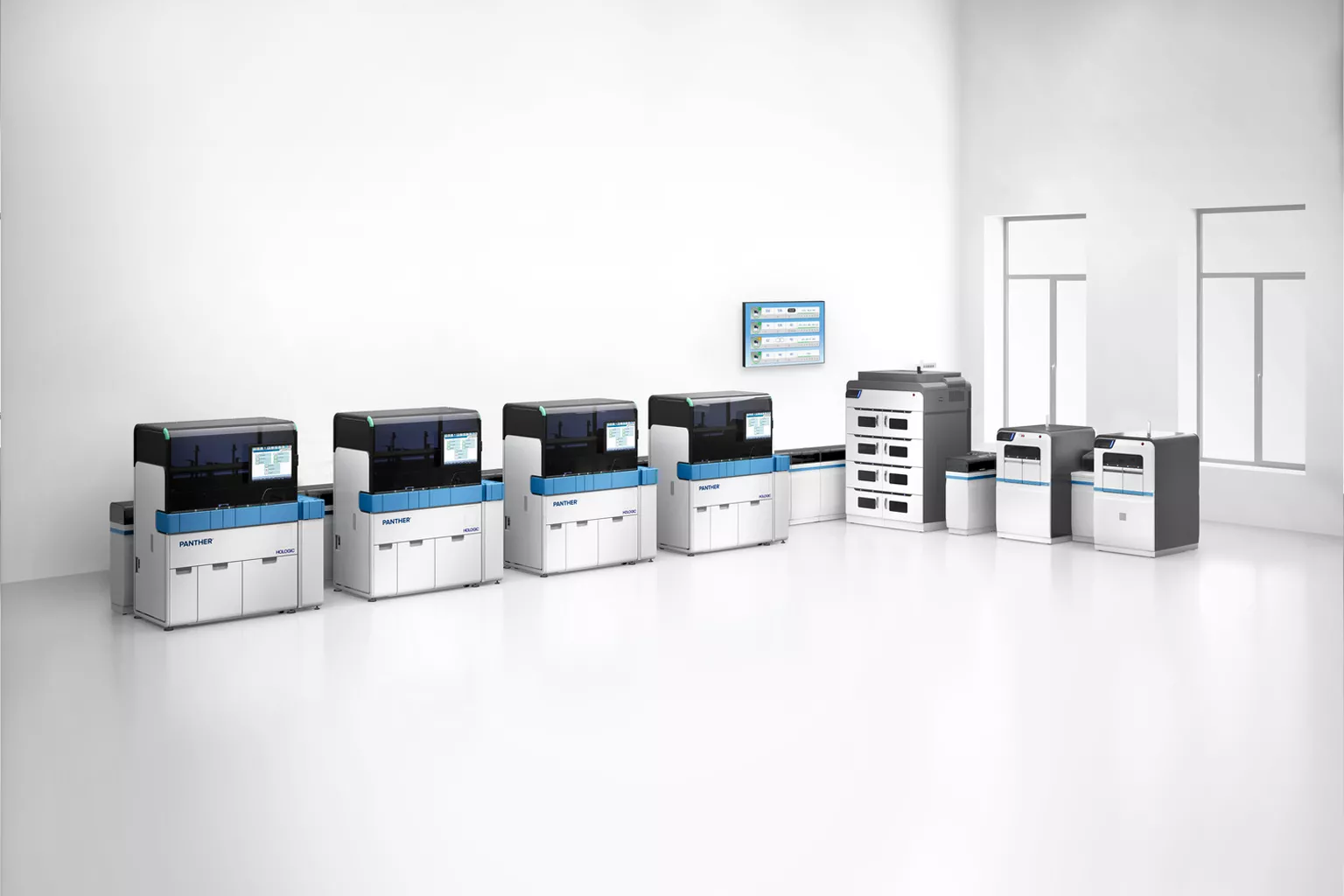 Imagem do equipamento Panther da Hologic em fundo branco