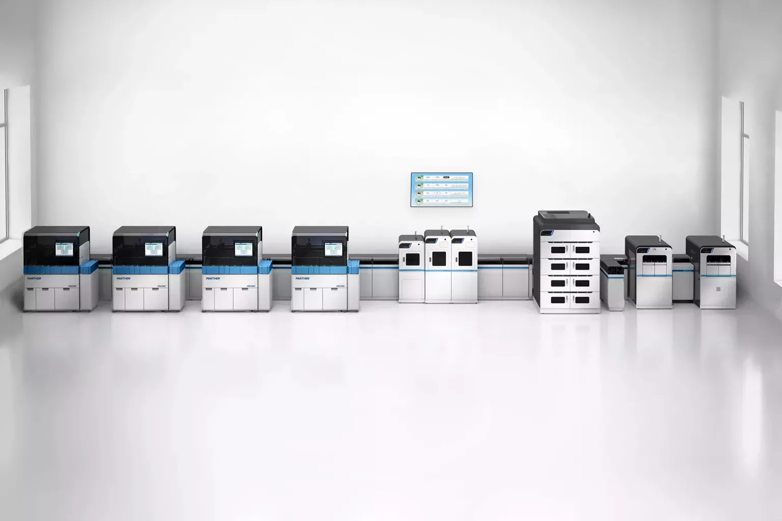 Imagem do equipamento Panther da Hologic em fundo branco