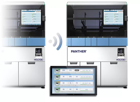 Sistema Panther® Link em fundo branco